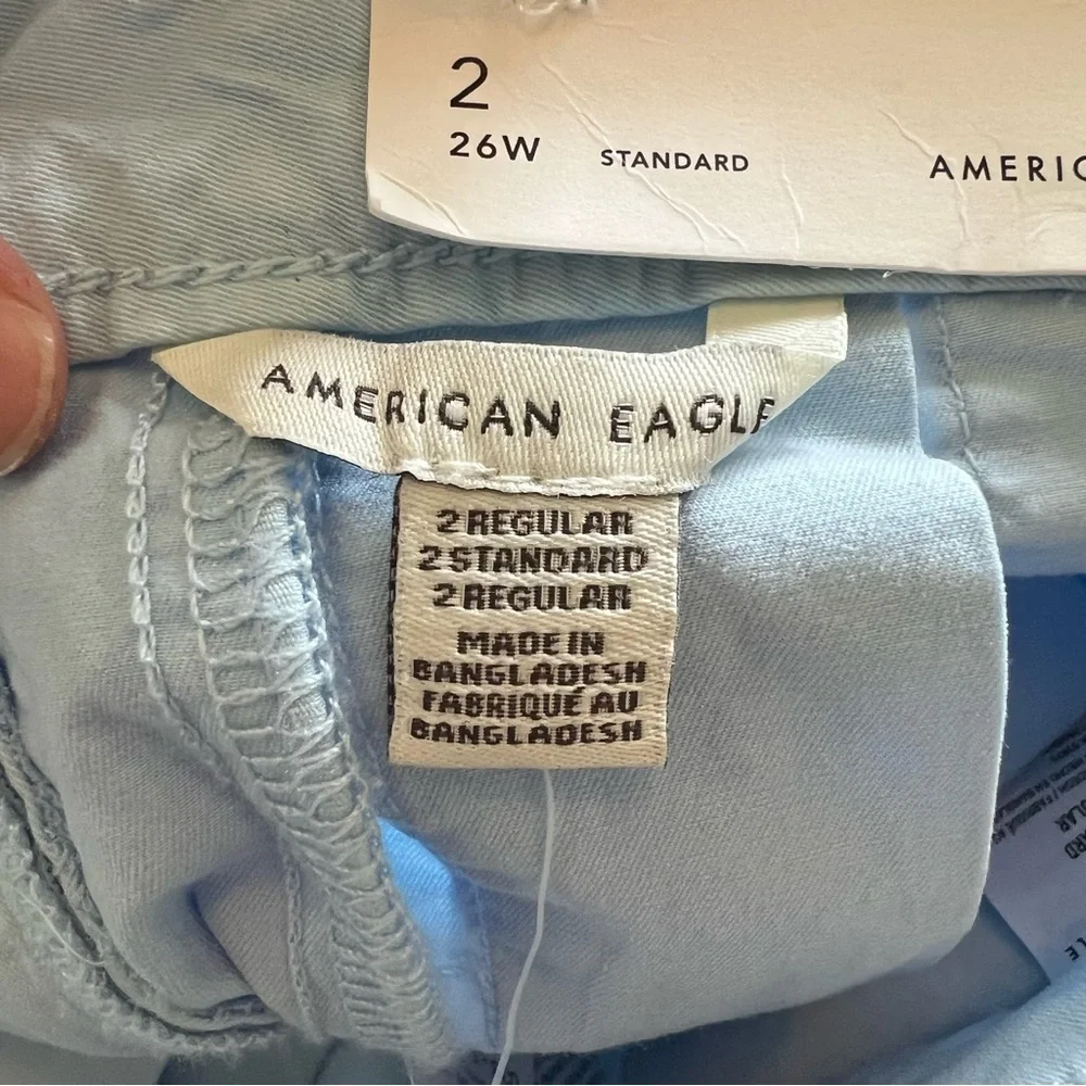 American Eagle Light Blue Super Hi-Rise Pleated Tennis Skirt Women’s Size 2 NEW